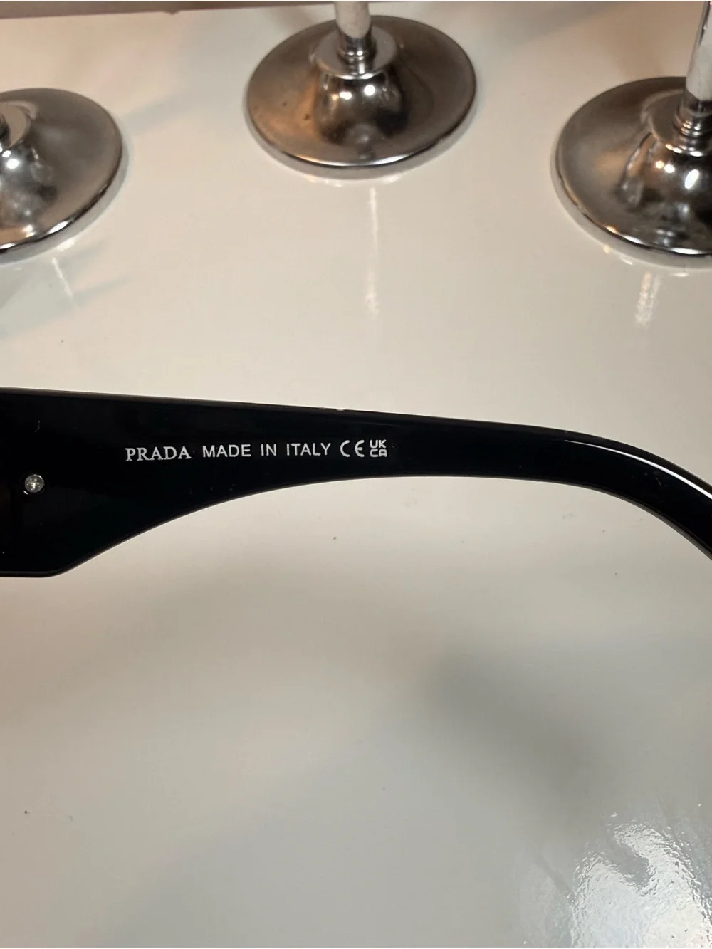 Prada Black PR 09Z Sunglasses